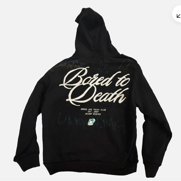 Bored Ape Yacht Club Bored to Death Hoodie XL - Picture 1 of 3
